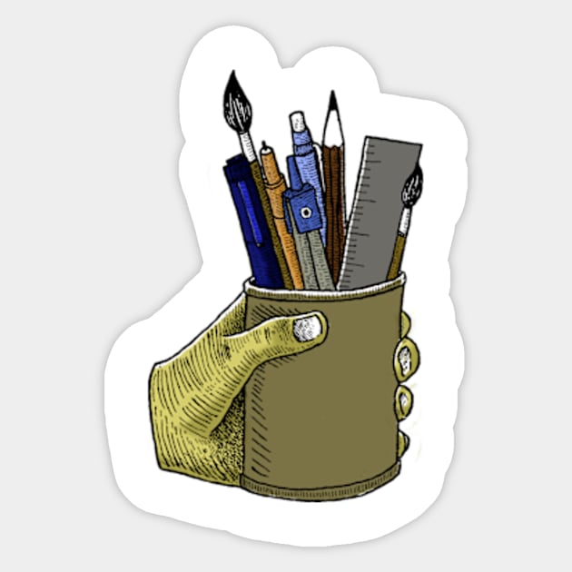 Tools Sticker by Inkmoist